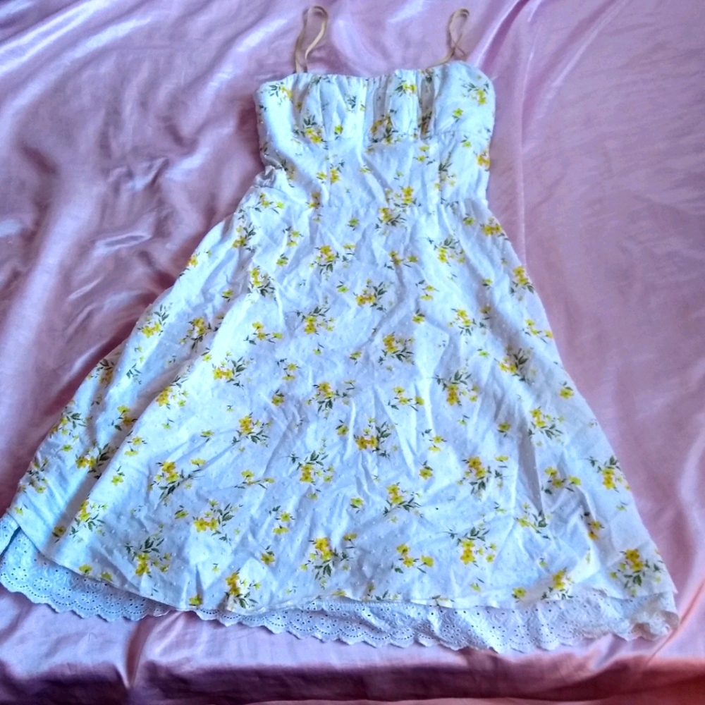 Ruby Rox White Sundress